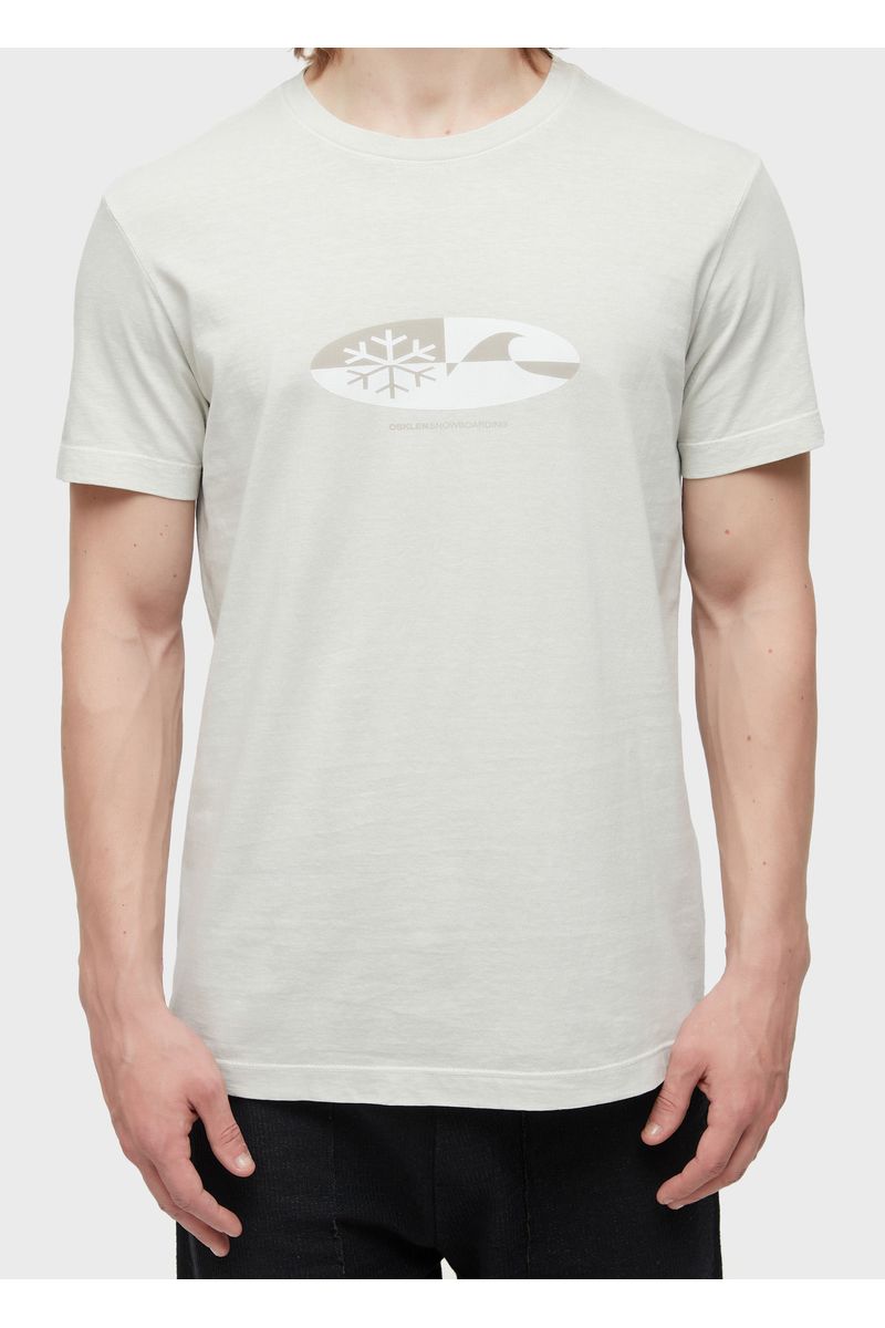 T-shirt stone cristal onda snow