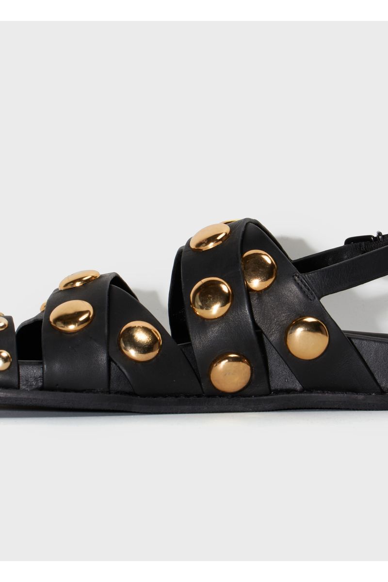 Sandália maxi tachas