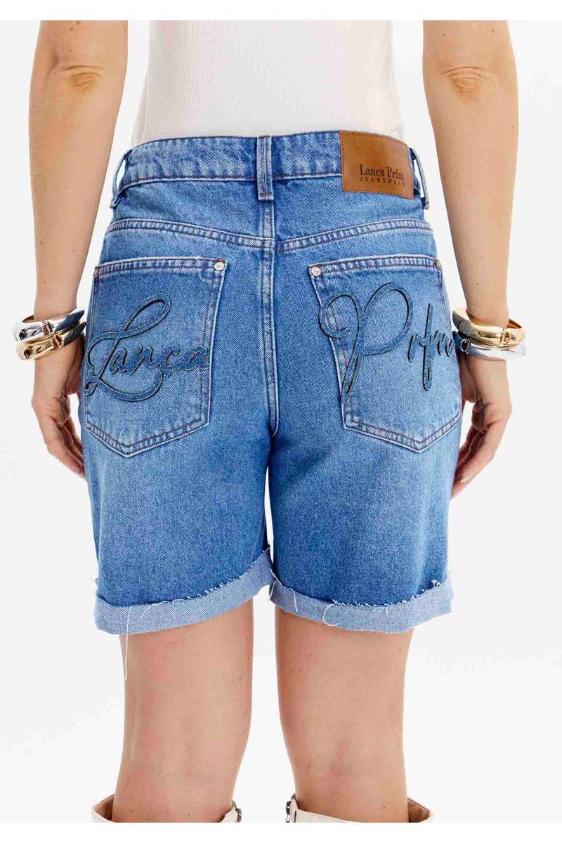 Bermuda Jeans Alongada