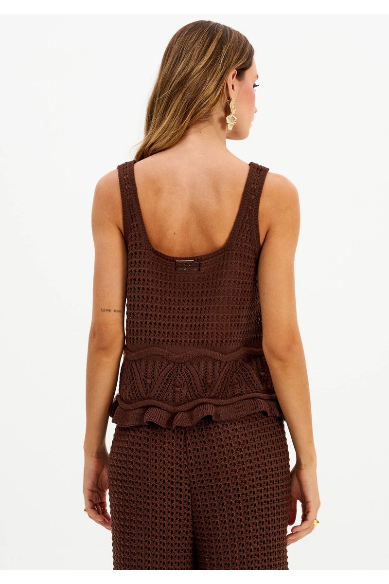 Conjunto Blusa e Calça Tricô