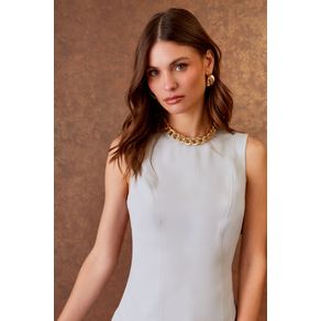 Blusa Decote Costas Fivela