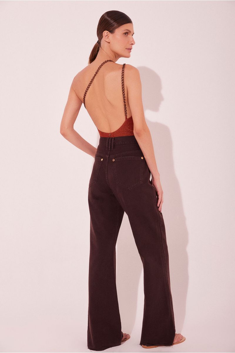 Calça Flare Anis