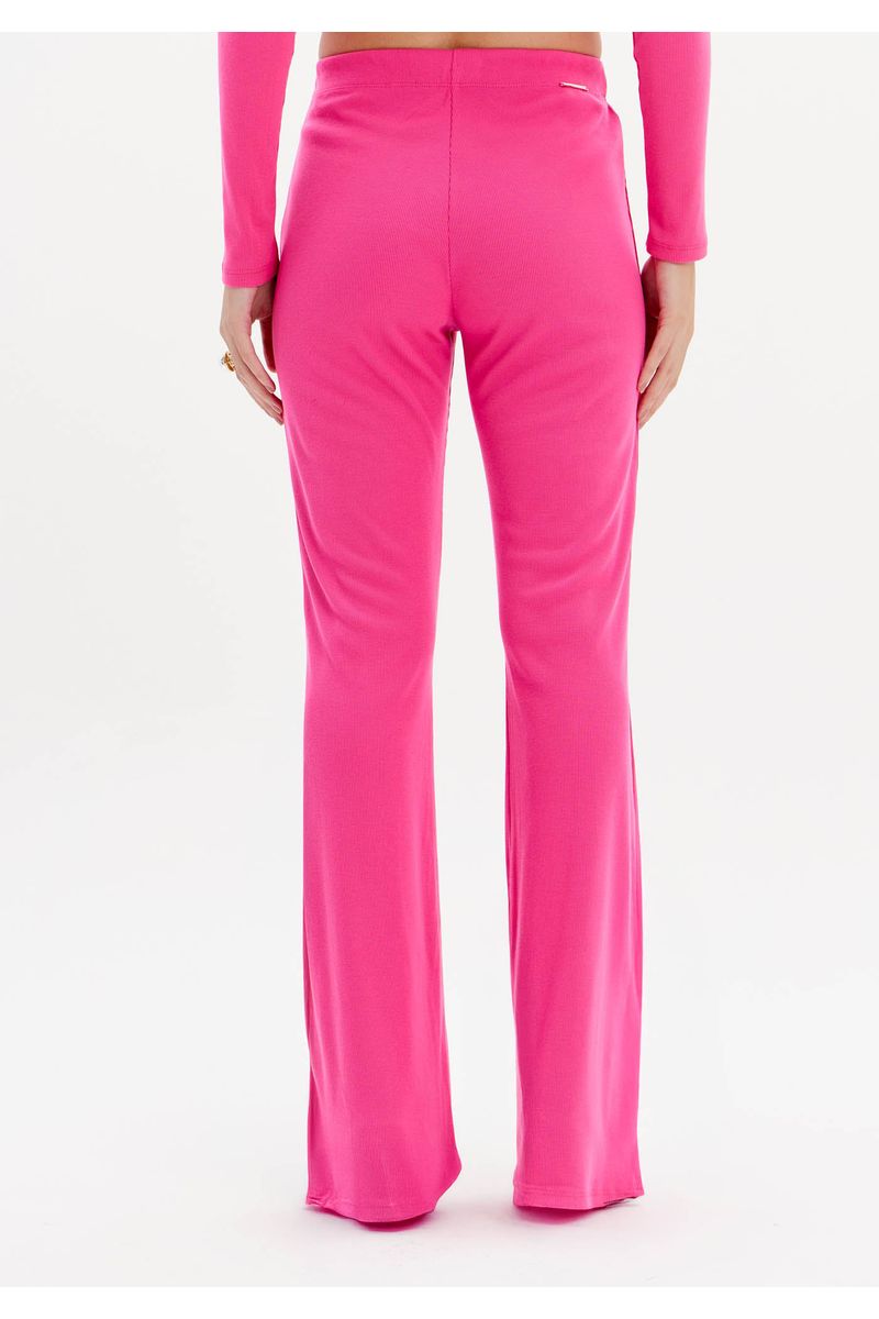Calça Flare Canelada