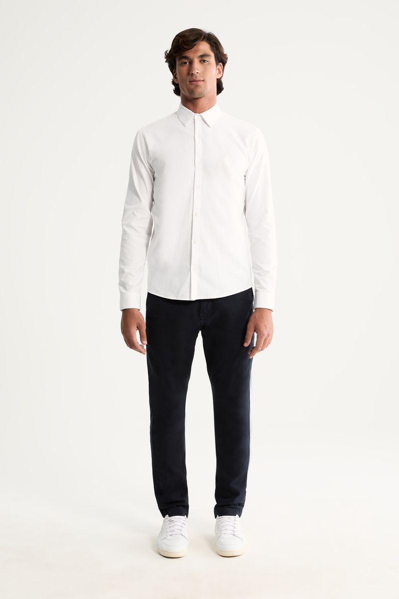 Camisa Manga Longa Oxford New