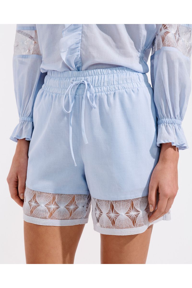 Shorts Fiorella Azul Ceu