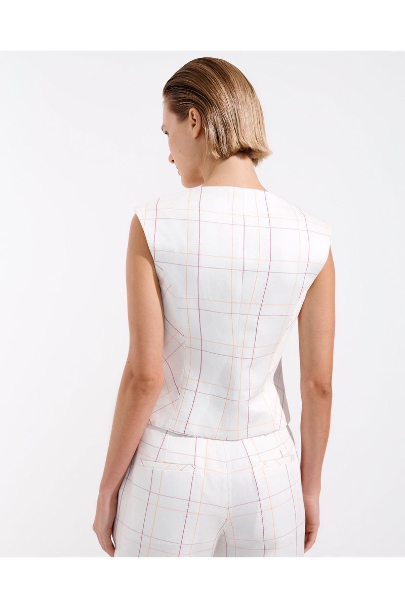 Colete Theodore Off White