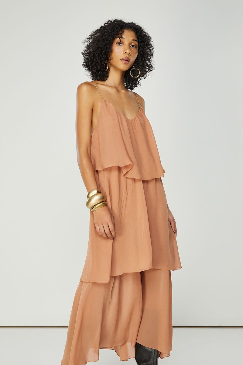 Vestido Longo Fluido