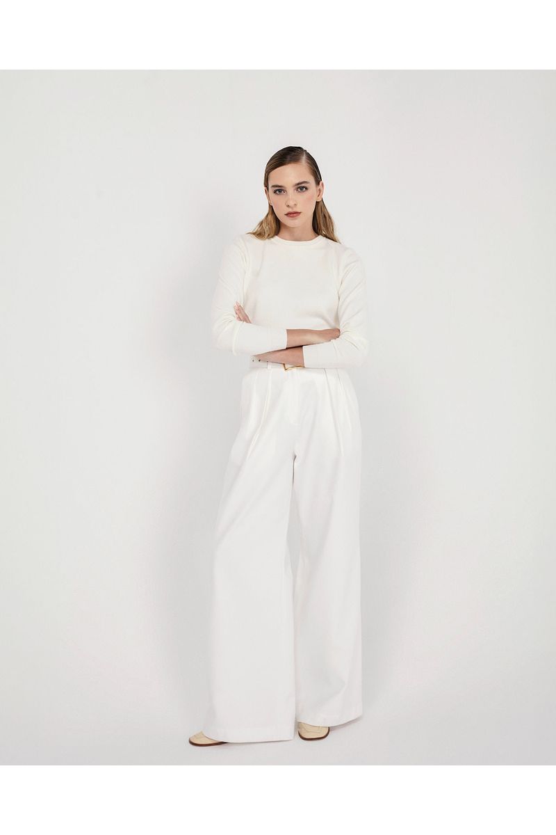 Blusa Tricot Eliza Off White