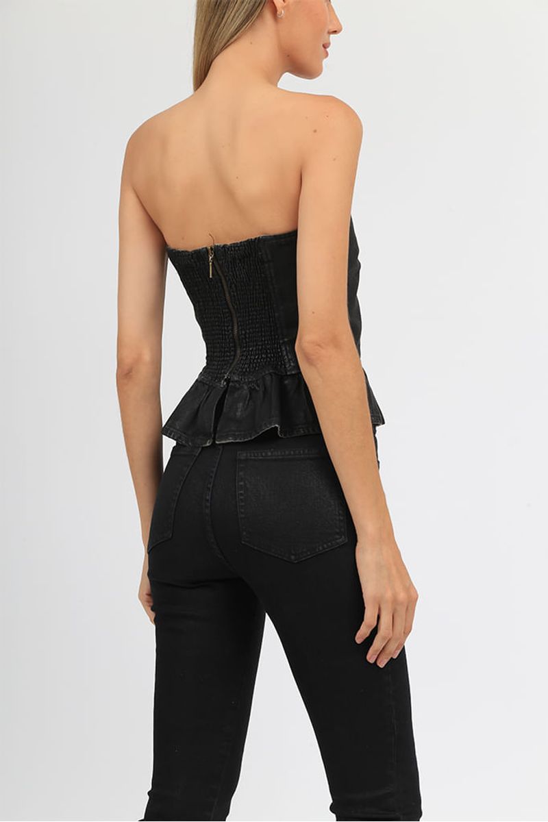 Calça Margaret Jeans Black
