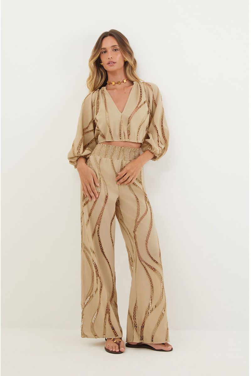 Blusa Manga Longa Babi Santal