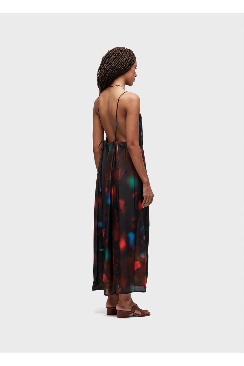 Vestido baloon rose blur