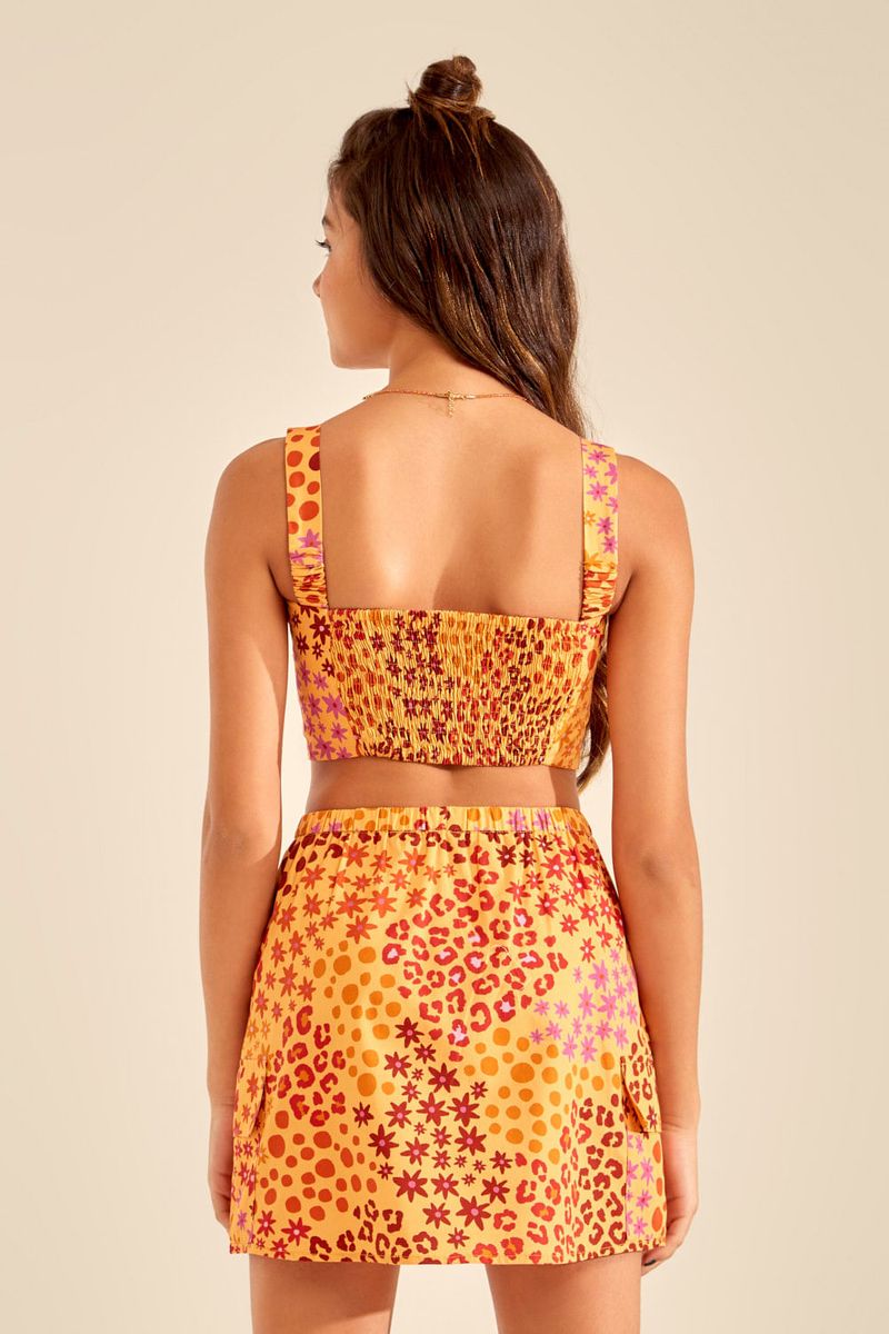 Cropped Estampa Calor - Est Calor