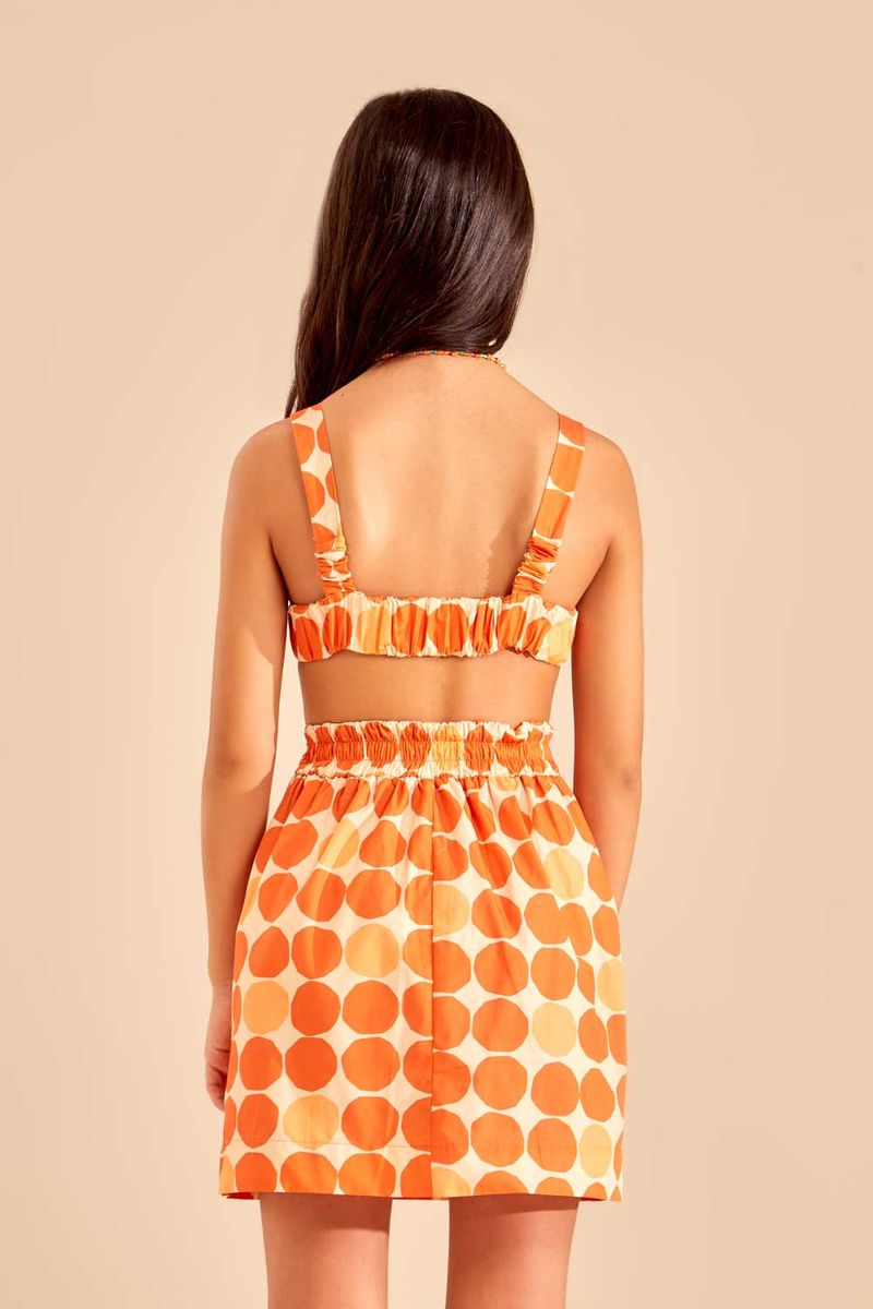 Vestido Curto Estampa Yo Algodão - Est Yo Algodao