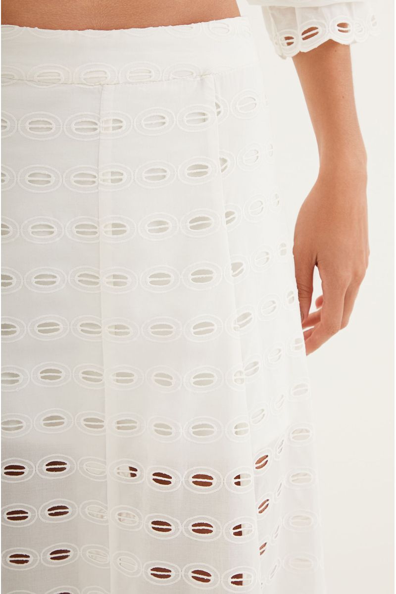 Saia Longa Bea Off White