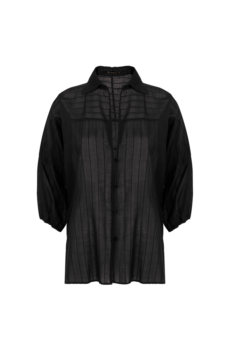 Camisa Manga Longa Moana Black