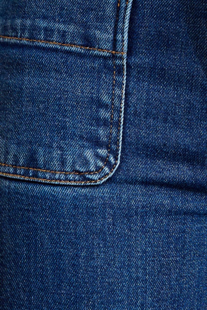 CALÇA JEANS BOLSOS FRENTE