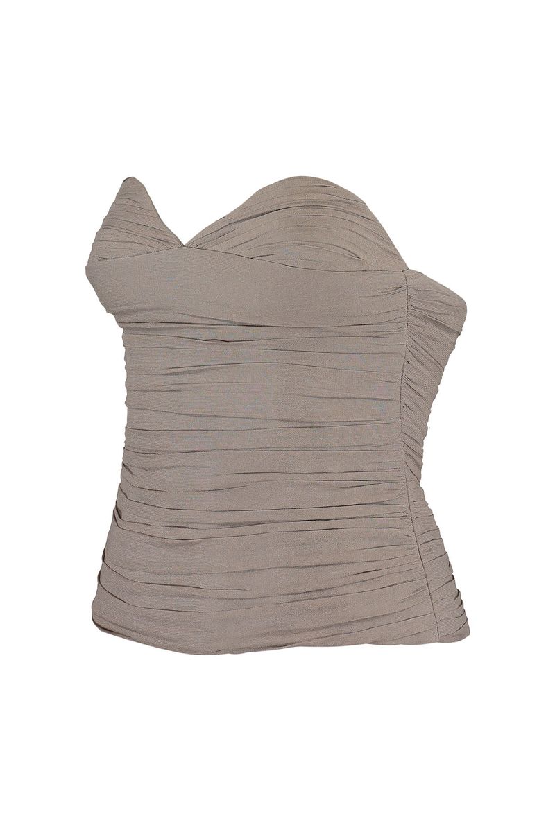 Corset Edna Cinza Maria Fumaça