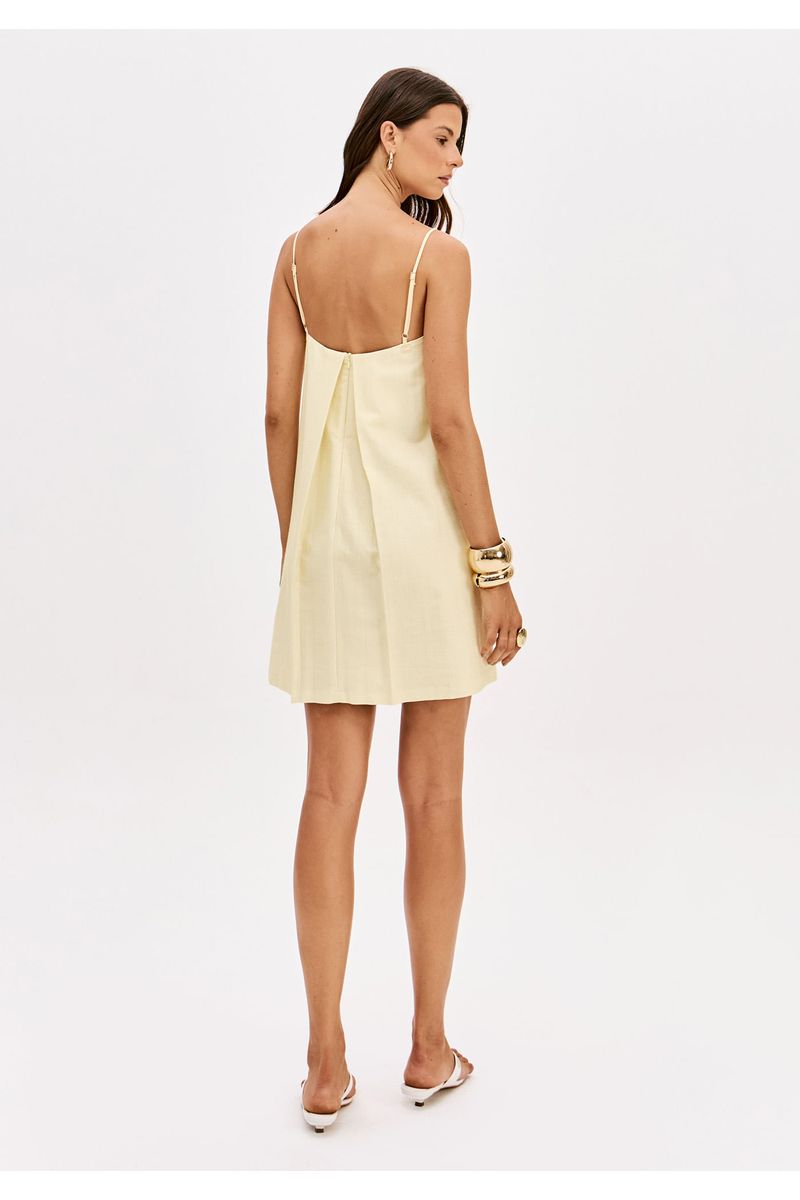Vestido Curto De Alças Estampado