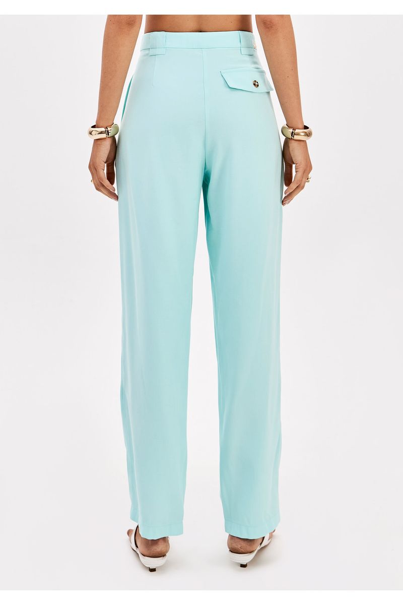 Calça Carrot De Cintura Alta