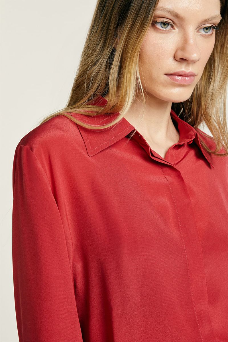 Camisa Seda New Lea