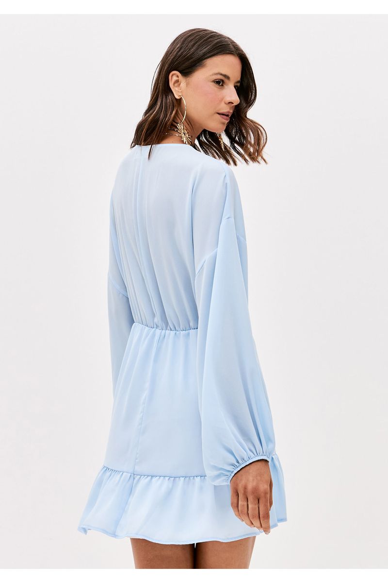 Vestido Curto Com Amarração