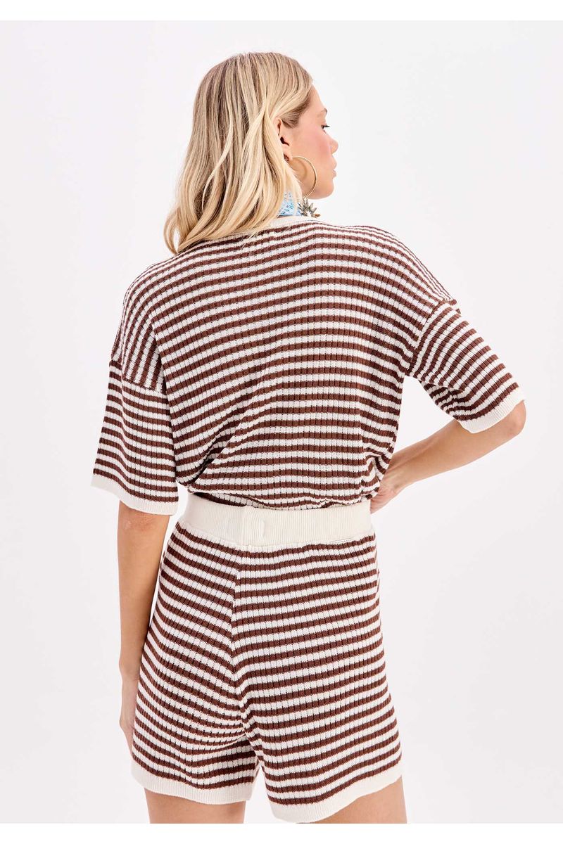 Short Tricô Curto