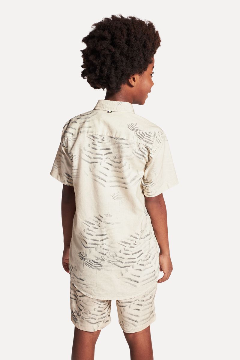 Camisa Mini Estampada Mc Guarda Sol