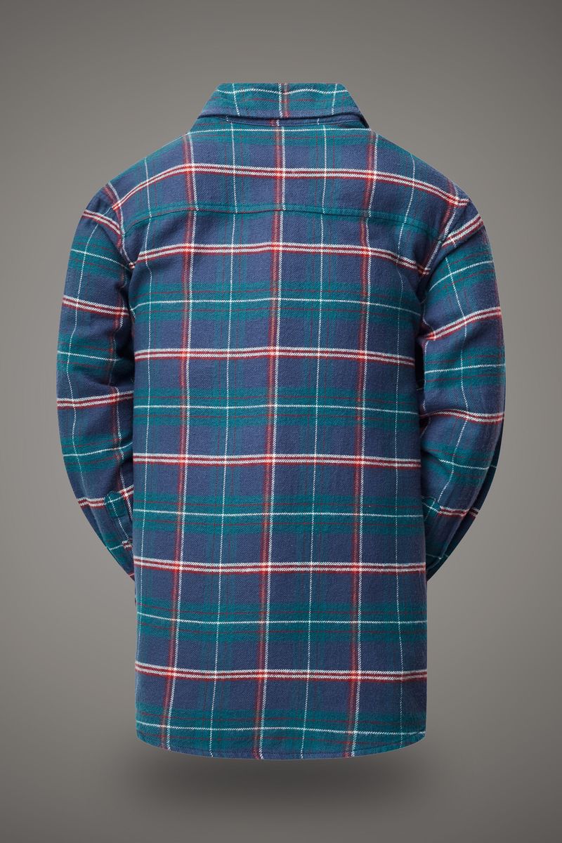 Camisa Mini Flanela Ml Xadrez Lenhador