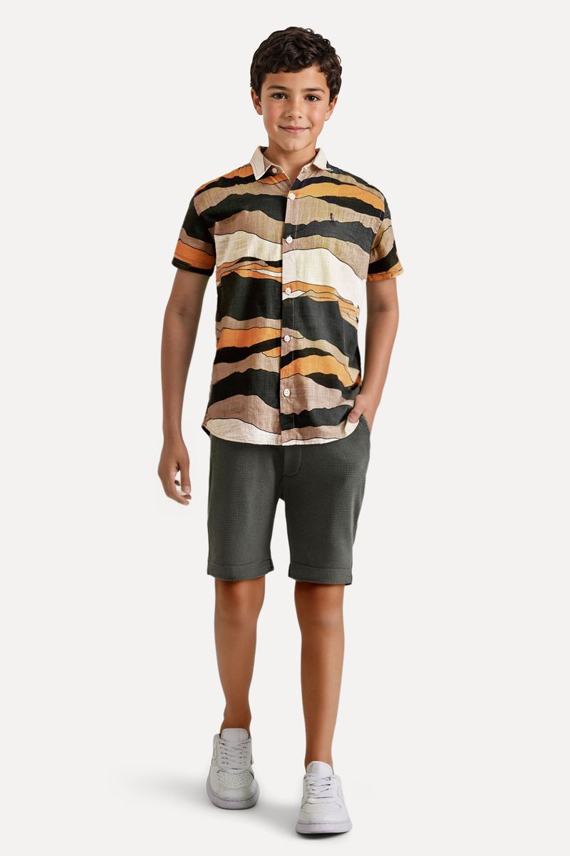 Camisa Mini Mc Planicie