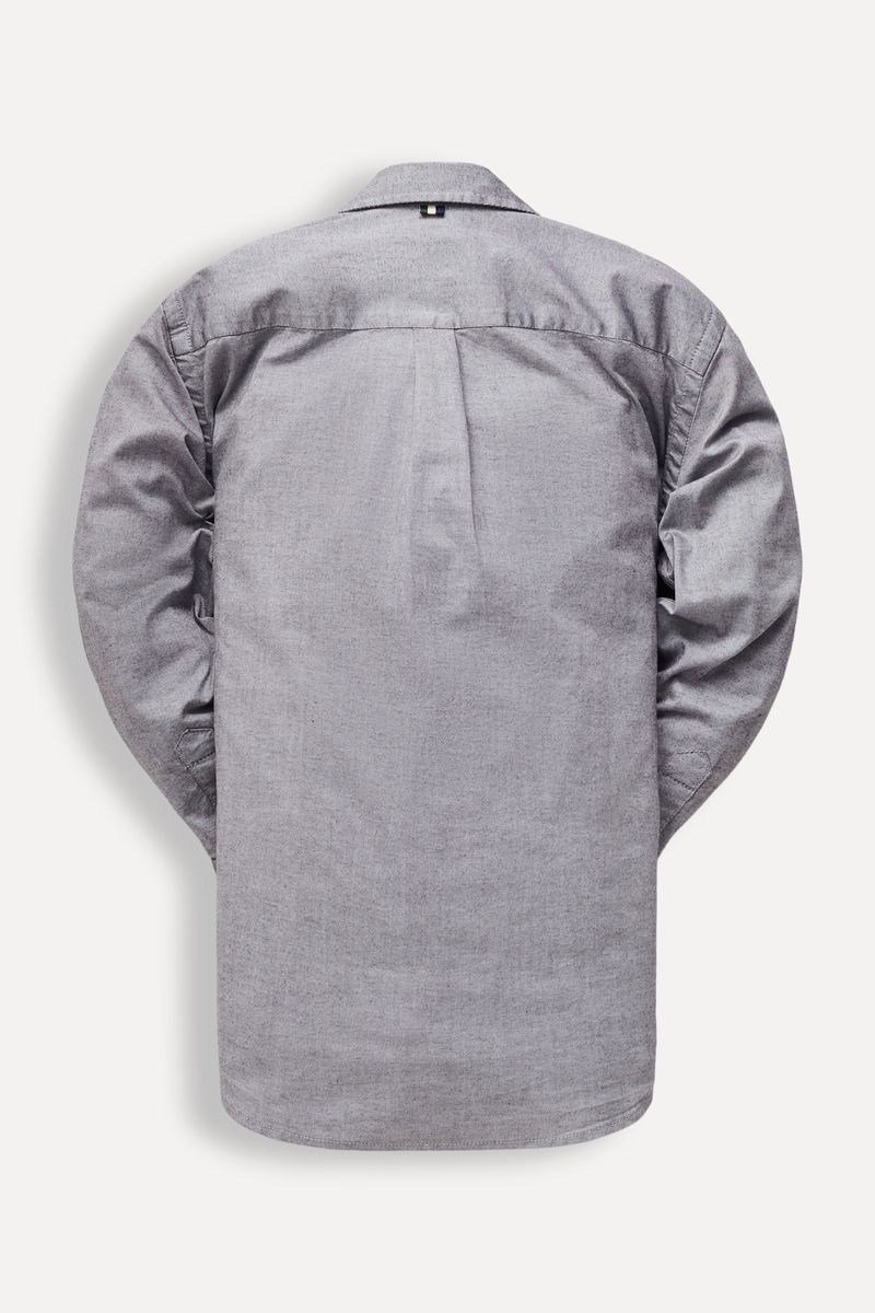 Camisa Mini Ml Oxford Comfort