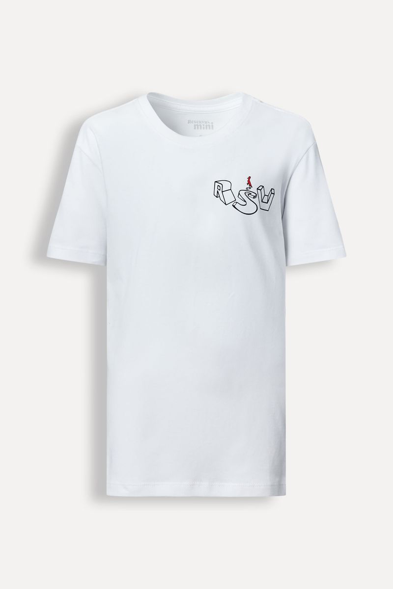Camiseta Mini Estampa Universal Language