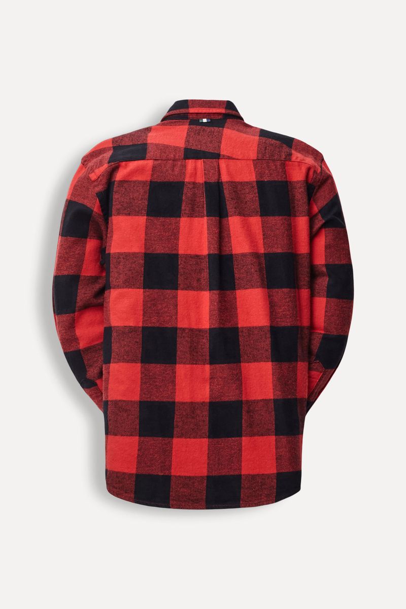 Camisa Mini Tp Flanela Xadrez Buck