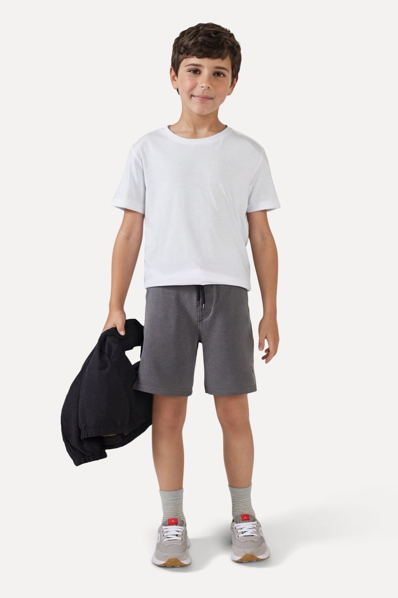 Camiseta Mini Pima Reserva Black Minimal