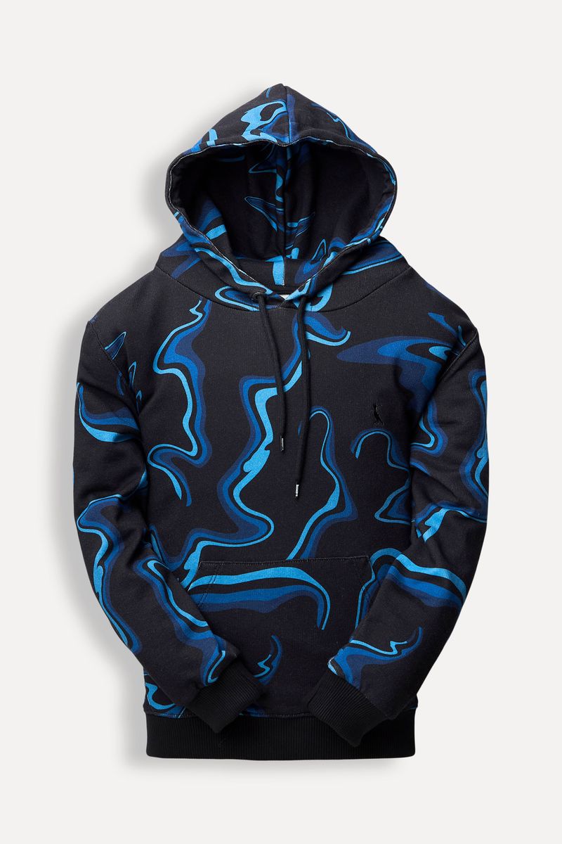Hoodie Mini Moletom Blue Thunder