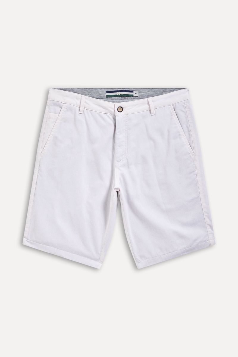 Bermuda Forro Meia Malha Oxford