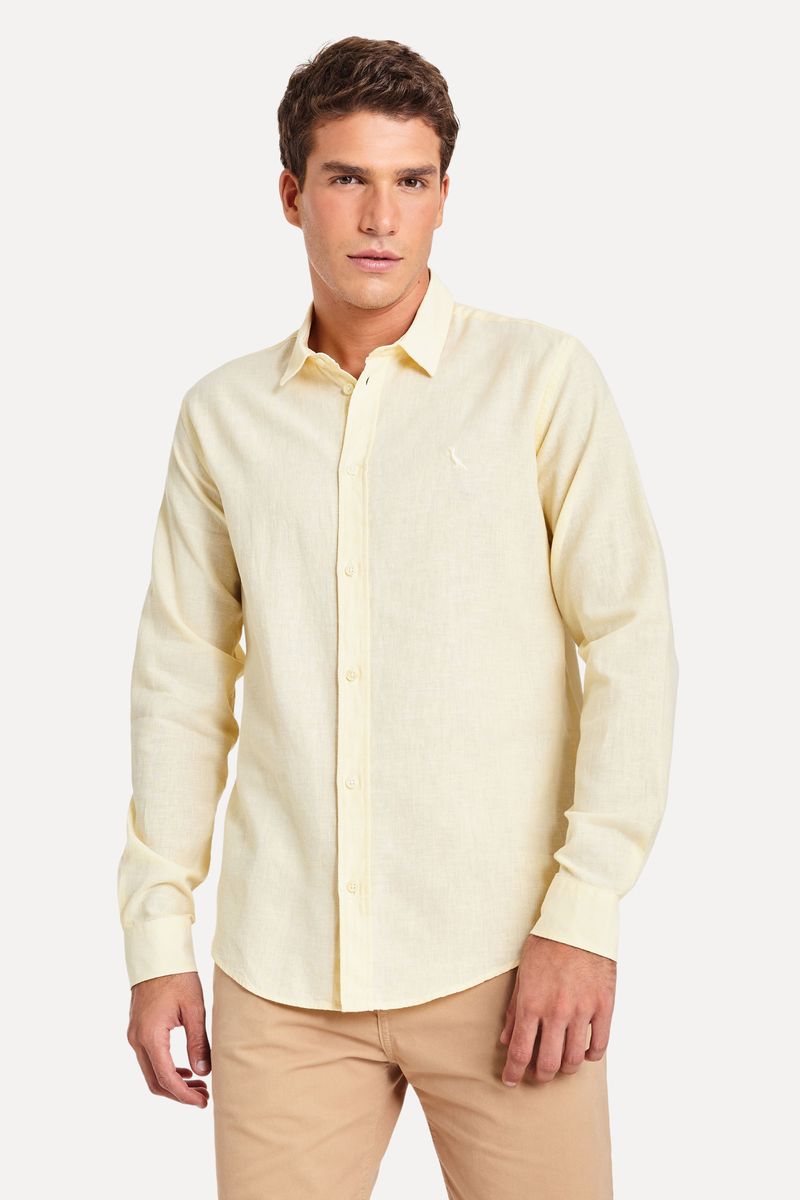 Camisa Ml Linho Pienza