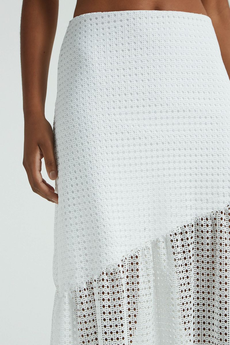 SAIA RENDA CROCHET-BRANCO