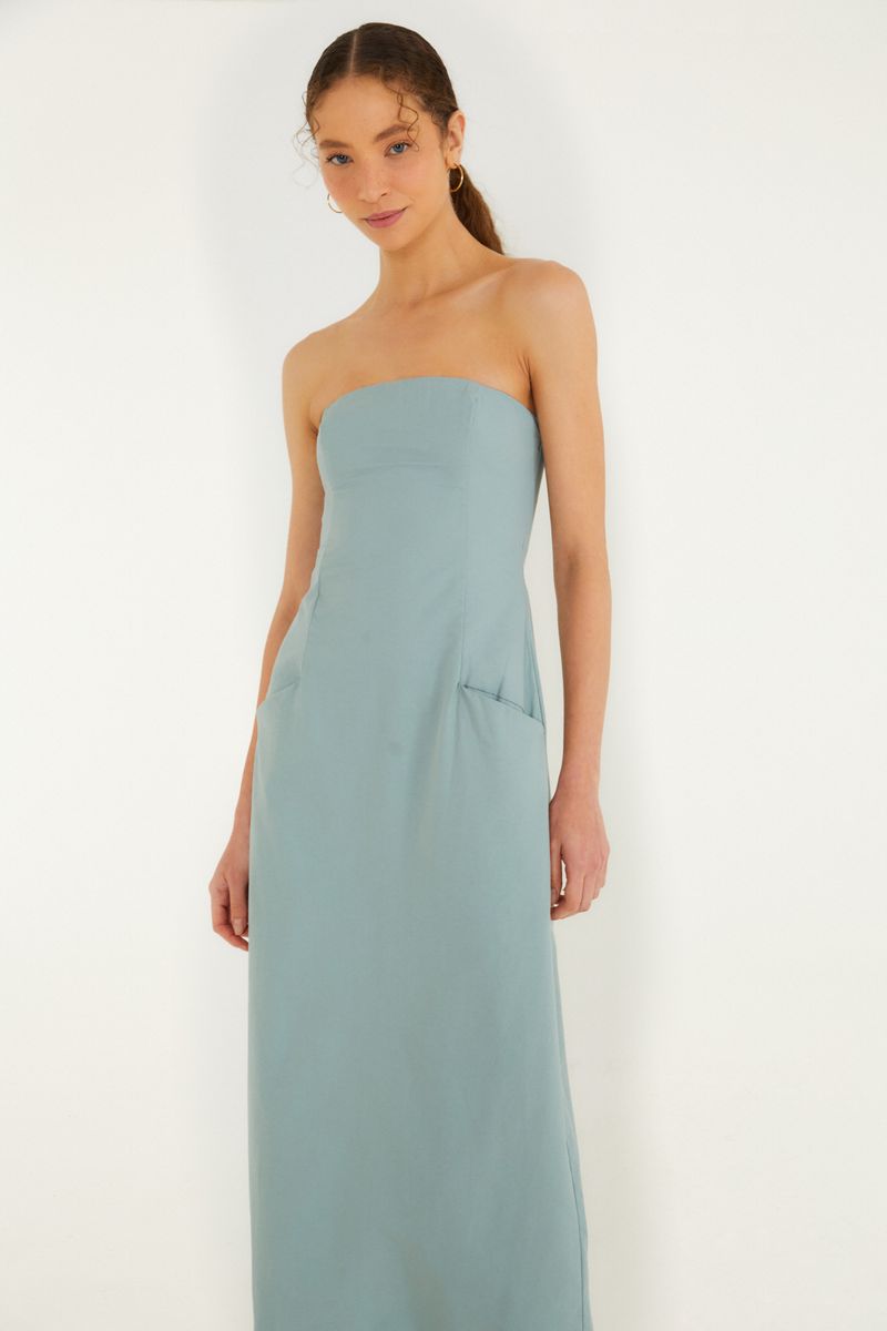 Vestido Reto Alfaiataria