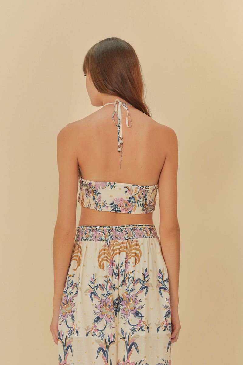 Top Estampado Delicadeza Boho