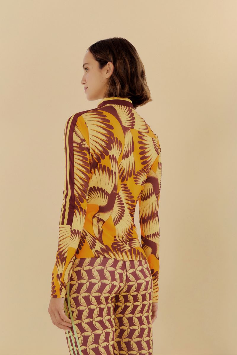 Blusa Adidas Manga Longa Toucan Wings