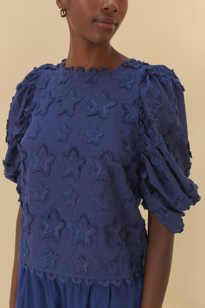 Blusa Romântica Artesanal