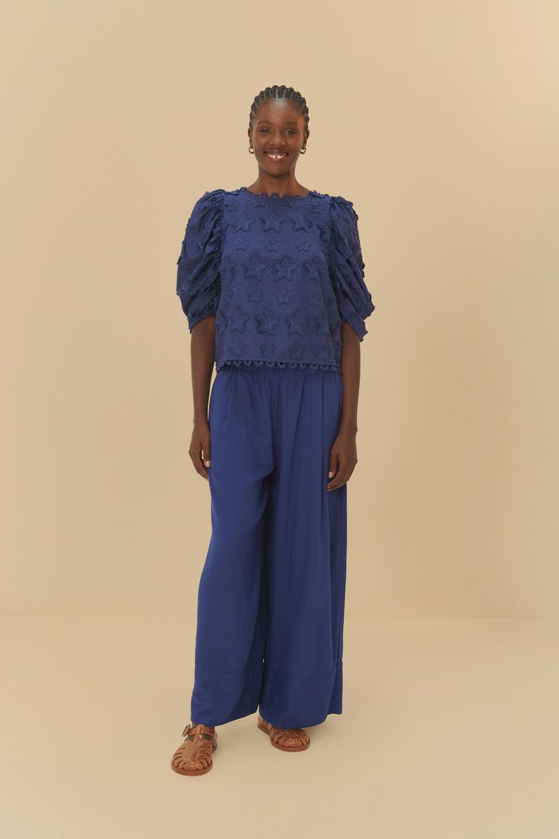 Blusa Romântica Artesanal