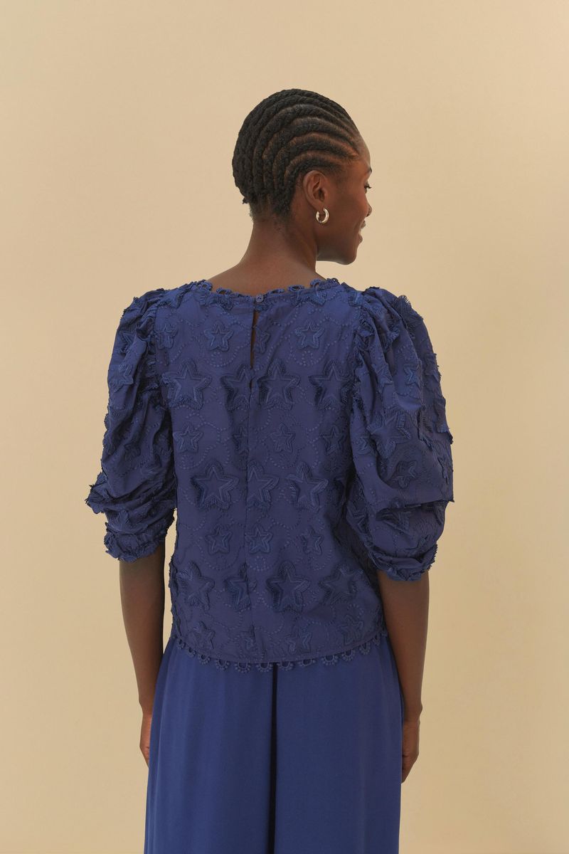 Blusa Romântica Artesanal