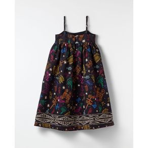 Vestido Barrado Ceu Cosmico