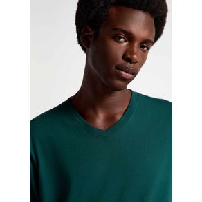 Camiseta Básica Masculina Manga Curta Gola V World