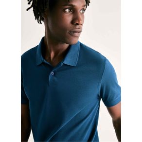 Camisa Polo Básica Masculina Manga Curta Em Piquet