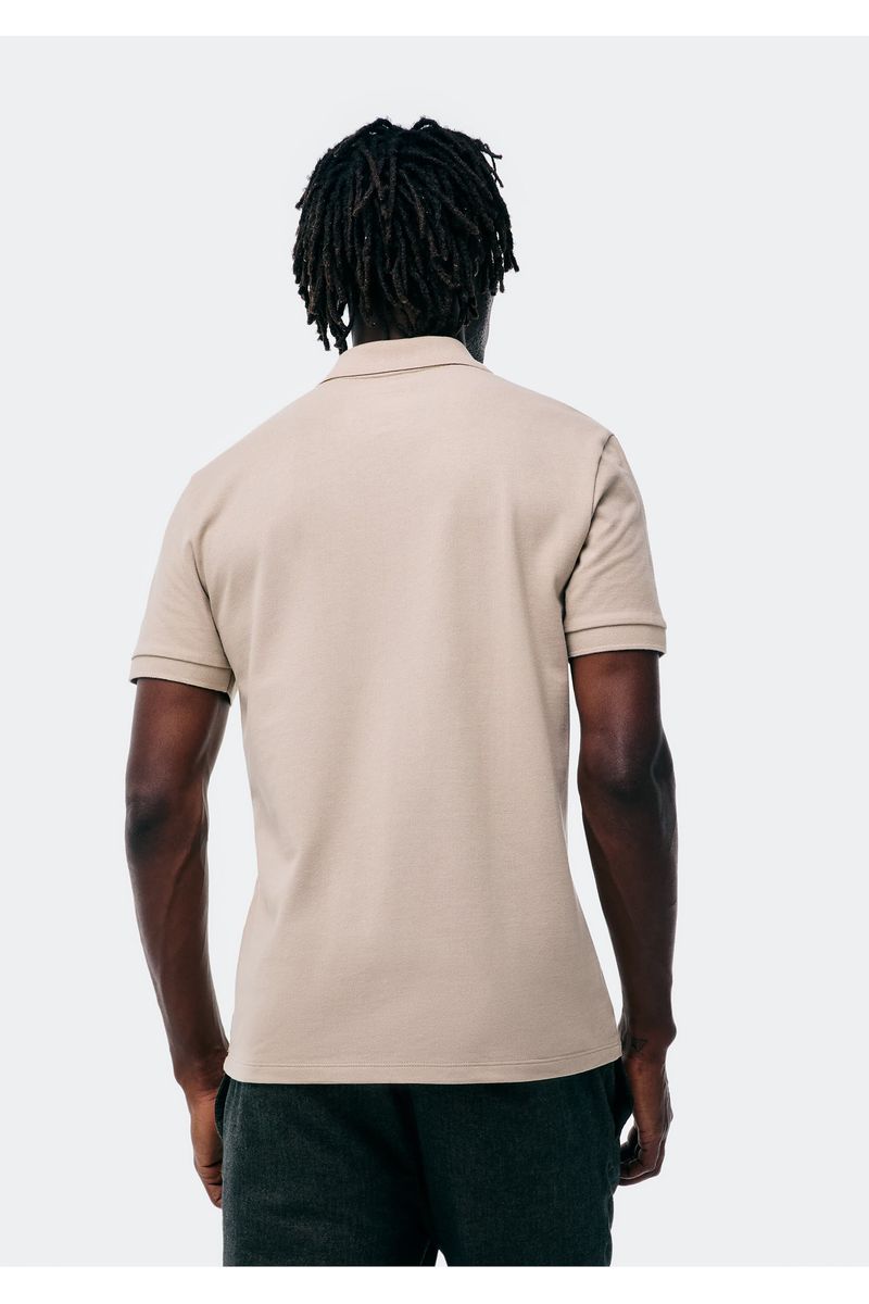 Camisa Polo Básica Masculina Manga Curta Em Piquet