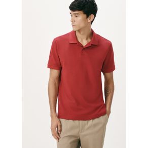 Camisa Polo Básica Masculina Manga Curta Em Piquet