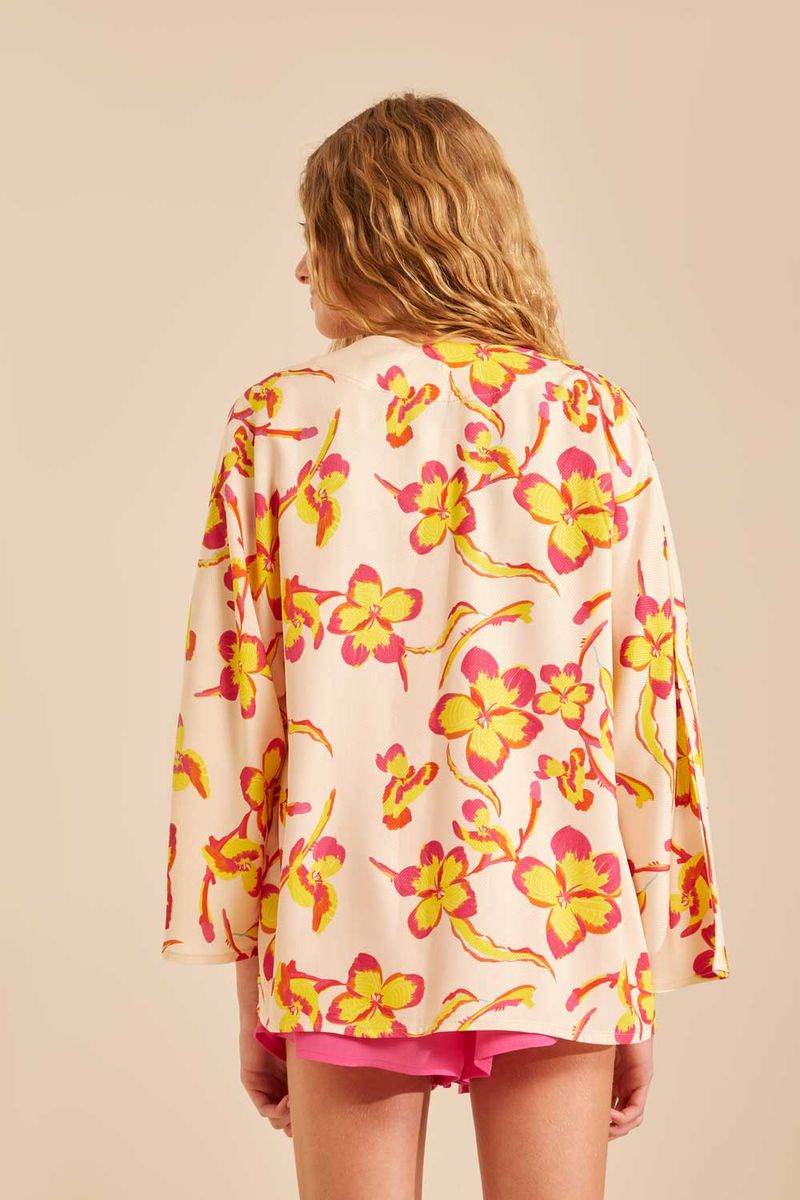 Kimono Estampa Heaven Yo - Est Heaven Yo