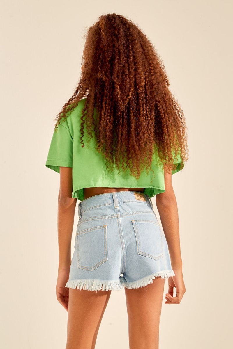 Short Jeans Cut Out - Jeans